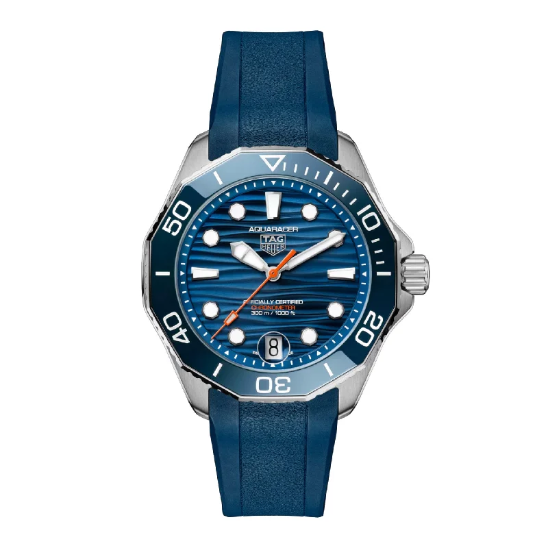 Men's Swiss High-End Edition-Tag Heuer Aquaracer Professional 300 Men's Blue Watch WBP5111.FT6259