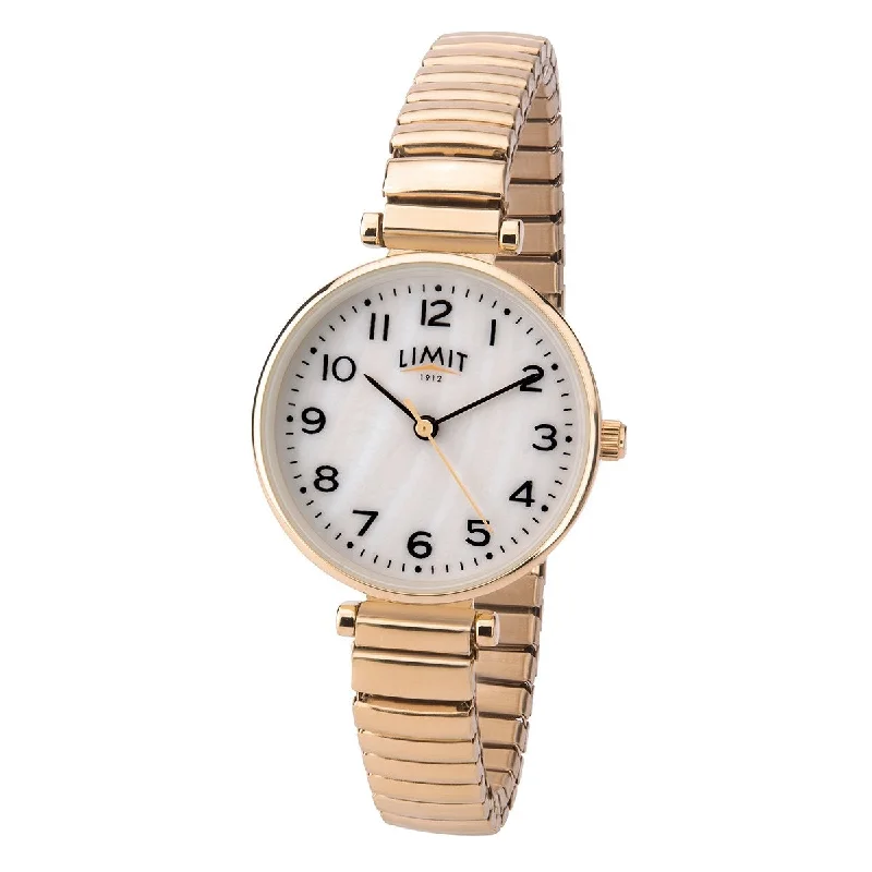 Men's Elegant Style Men's Watches-Limit 60063.01 Ladies Yellow Gold Classic Watch