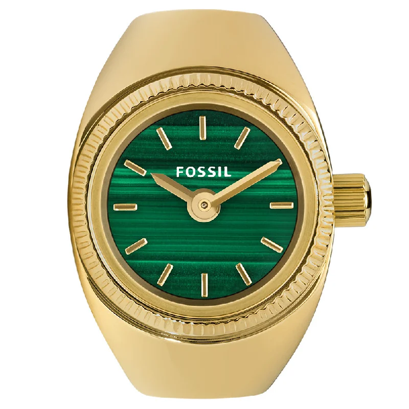 Women's Fashionable Dress Watches-Fossil Watch Ring ES5308