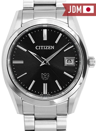 Men's Birthday Style Dress Watches-The Citizen Eco-Drive Sunray Black Ref. AQ4080-52E