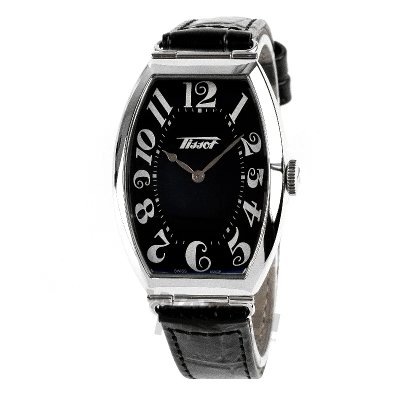 Men's Swiss Party Wear Edition-Tissot Ladies Watch Heritage Porto Black Silver T1285091605200 Men's Swiss Party Wear Edition-Tissot Ladies Watch Heritage Porto Black Silver T1285091605200