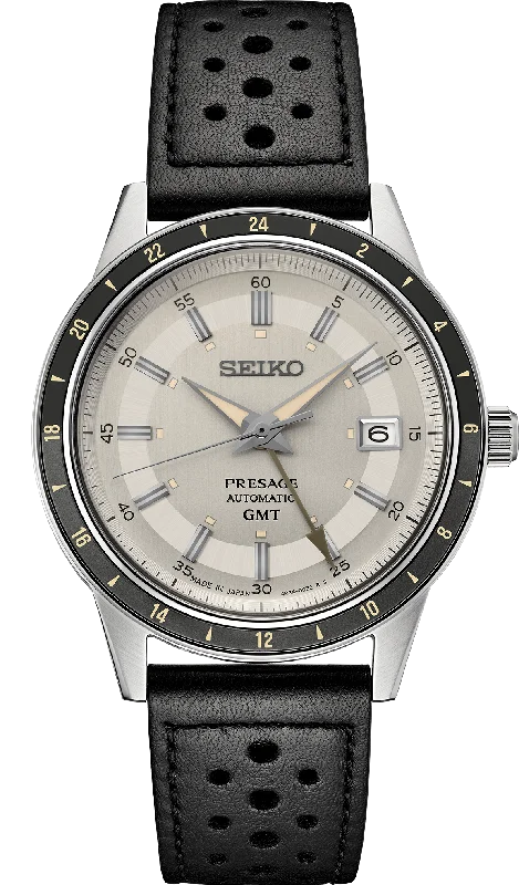 Men's Seiko Round Case Watches-SSK011
