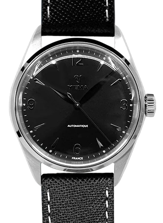 Men's Field Watches Interchangeable-Urban Classic Black - Leather
