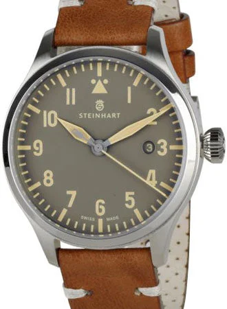 Men's Field Watches Development-Nav B-Uhr 42 A-Muster Vintage Beige
