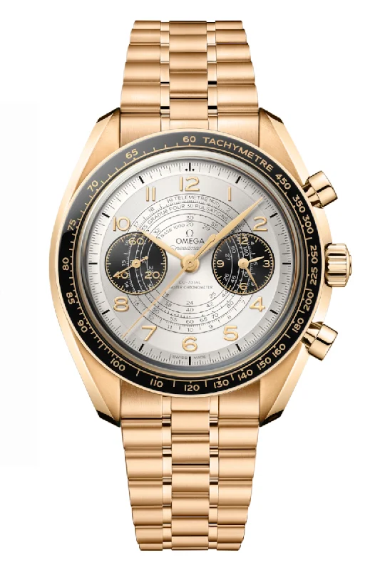 Men's New Year's Eve Style Dress Watches-Omega Speedmaster Chronoscope Paris 2024 Master Chronometer 522.60.43.51.02.001