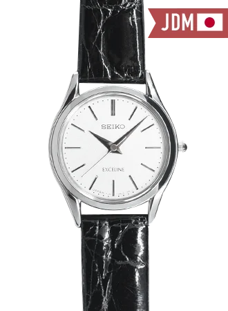 Men's Office Wear Style Dress Watches-Exceline Silver Ref. SWDL209