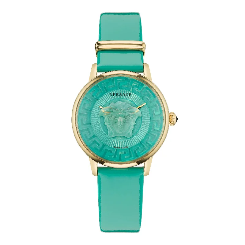 Men's Swiss Gift Edition-Versace Medusa Alchemy Ladies Green Watch VE6F00723