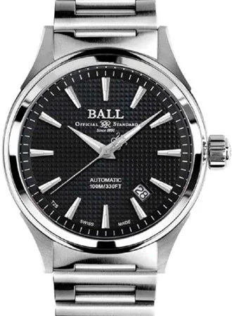 Men's Engagement Style Dress Watches-Fireman Victory Clous de Paris Black Ref. NM2098C-S5J-BK