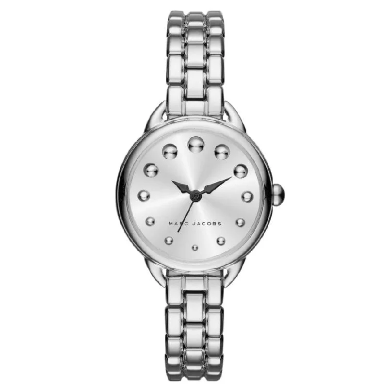 Men's New Year's Eve Slim Watches-Marc Jacobs MJ3497 Ladies Betty Silver Watch