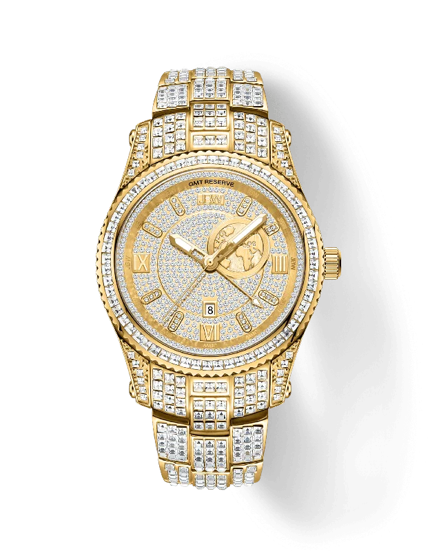 Men's Mechanical Watch Party Wear Style-RESERVE Jet Setter GMT Chandelier | R6370D