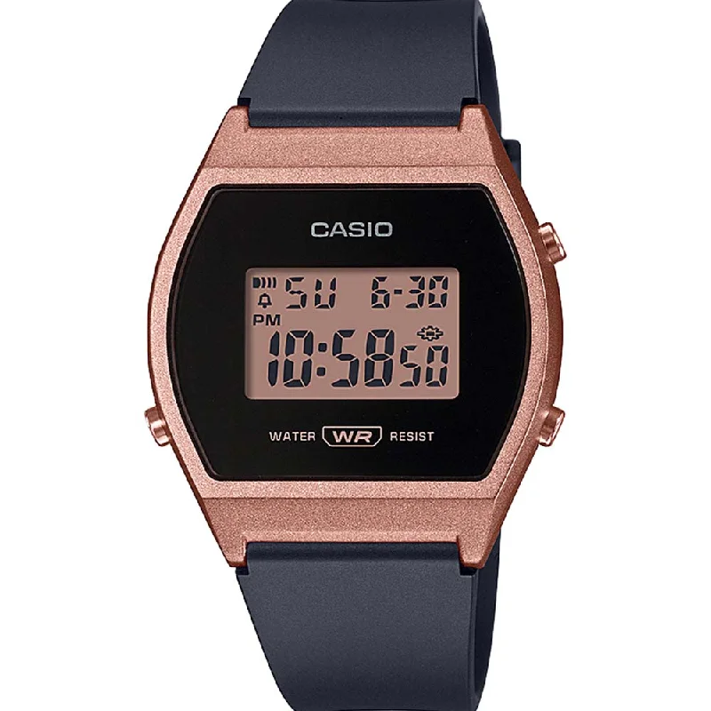 Mens Round Case Style Smart Watches-Casio Youth LW204-1A Digital