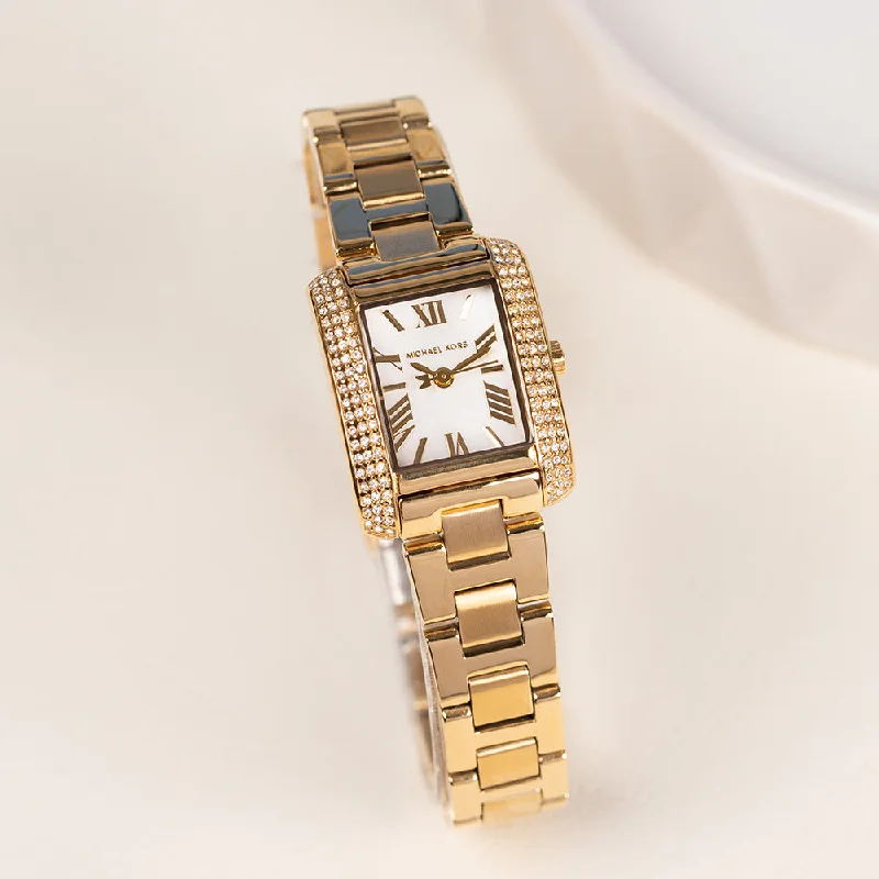 Men's Quartz Movement Style Men's Digital Watches-Michael Kors Petite Emery MK4867