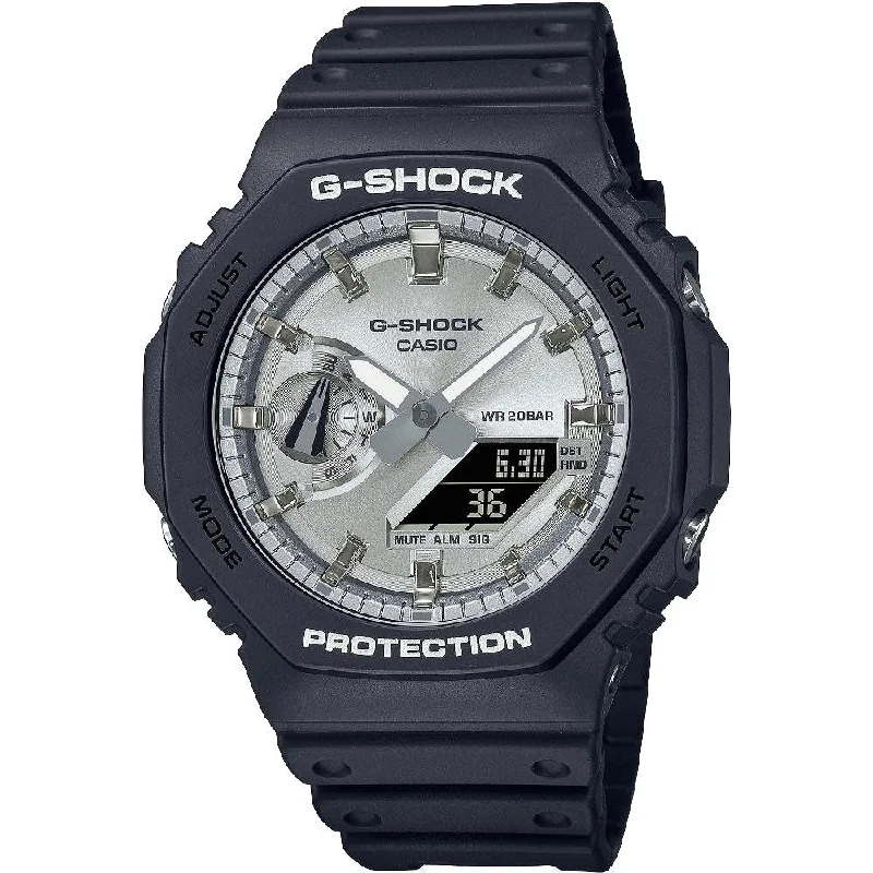 Unisex Small Size Style Watches-Casio G-Shock Men's Black Watch GA-2100SB-1AER