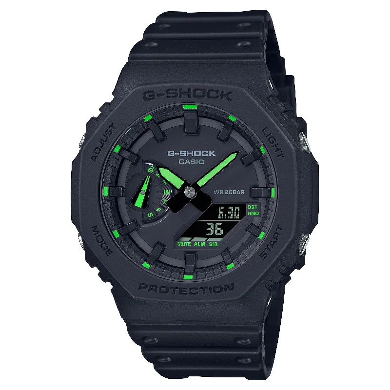 Men's Special Edition Style Men's Sports Watches-Orologio G-Shock GA-2100-1A3ER Neon Accent verde Men's Special Edition Style Men's Sports Watches-Orologio G-Shock GA-2100-1A3ER Neon Accent verde