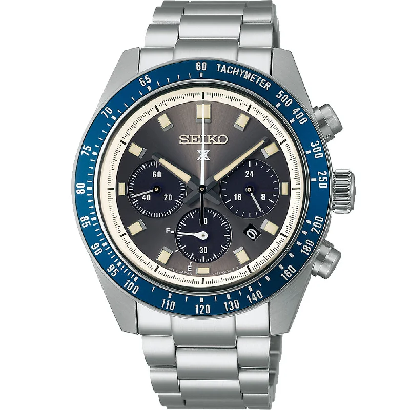 Men's Solar Powered Watch Birthday Edition-Seiko Prospex SSC939P Speedtimer Solar Chronograph Men's Solar Powered Watch Birthday Edition-Seiko Prospex SSC939P Speedtimer Solar Chronograph