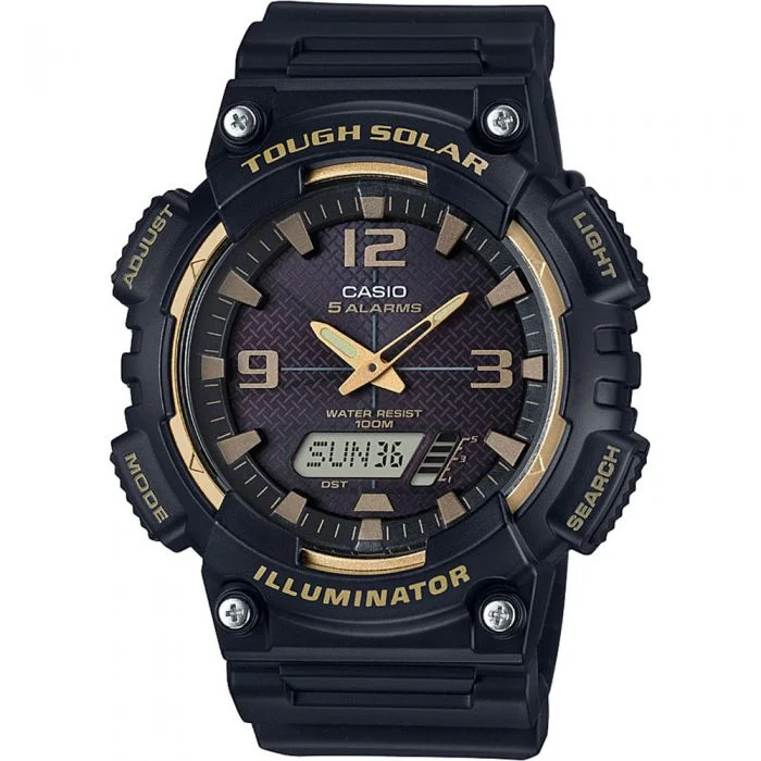 Mens Asian Made Style Smart Watches-Casio Tough Solar AQS810W-1A3 Watch