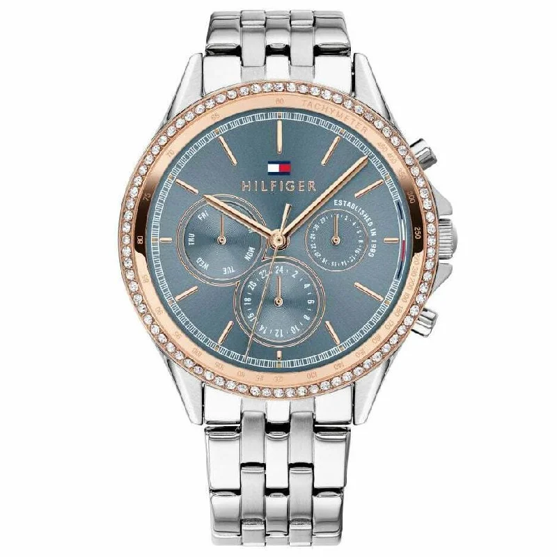 Men's Casual Wear Design Dress Watches-Tommy Hilfiger 1781976 Ladies Crystal Watch