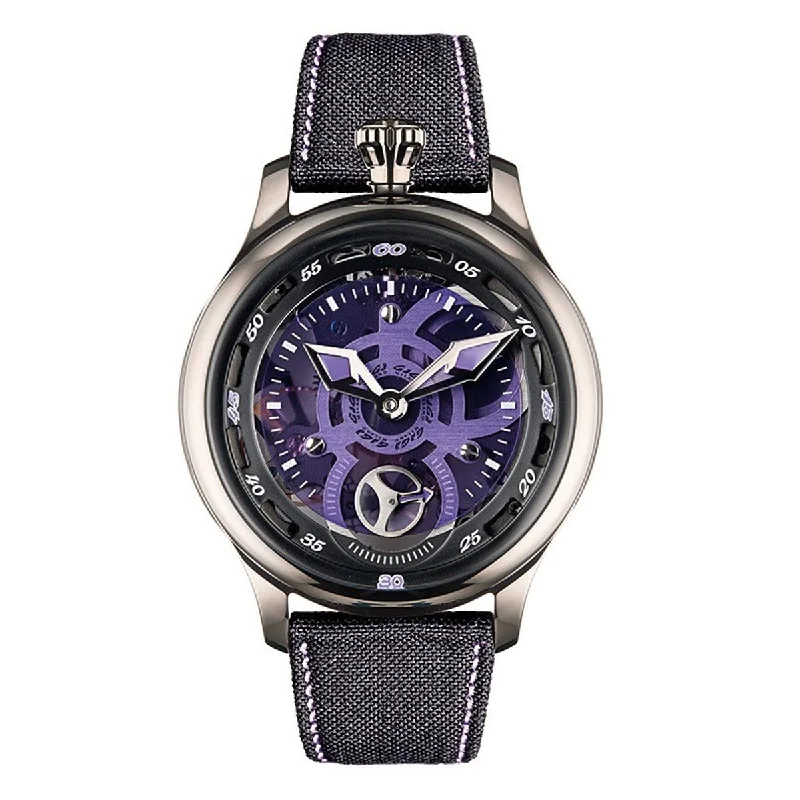 Men's Traditional Style Men's Watches-GaGà Milano Watch Classic Steel Gun PVD 8043.01