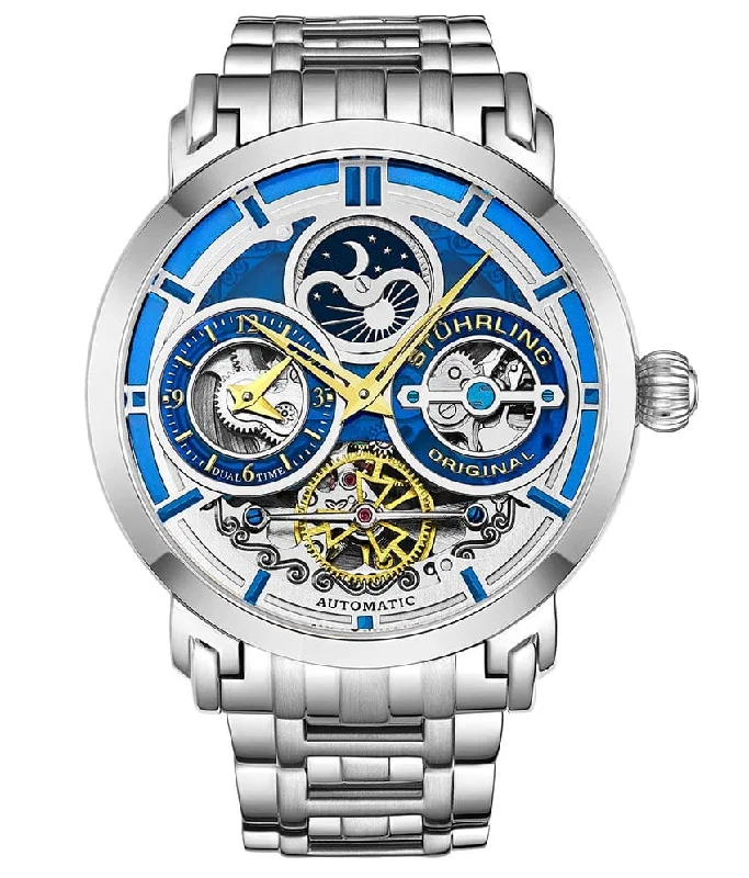 Blue Dial/Silver Case/Silver Bracelet