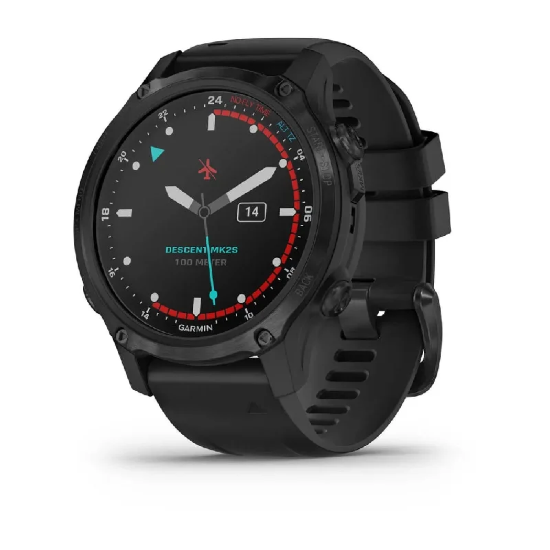 Men's Swiss Made Sports Watches-Orologio Garmin Descent MK2S per subacquea 010-02403-04