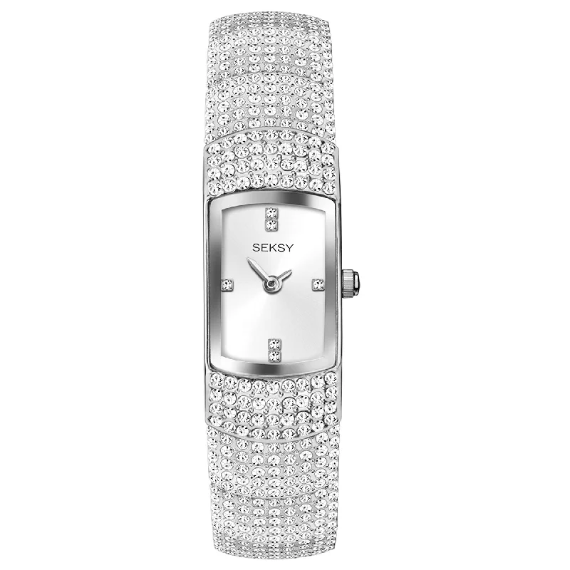 Men's Minimalist Slim Watches-Sekonda 2734 Ladies Silver Seksy Watch
