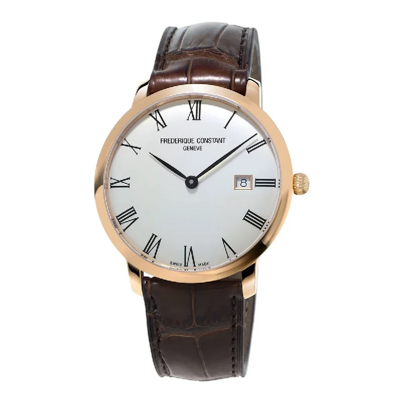 Men's Swiss Watches Sale-Frederique Constant Slimline Automatic Men's Watch FC-306MR4S4 Men's Swiss Watches Sale-Frederique Constant Slimline Automatic Men's Watch FC-306MR4S4