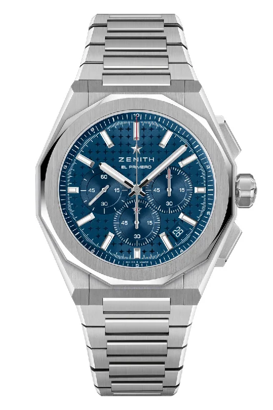 Men's Mechanical Movement Dress Watches-Zenith Defy Skyline Chronograph 03.9500.3600/51.I001