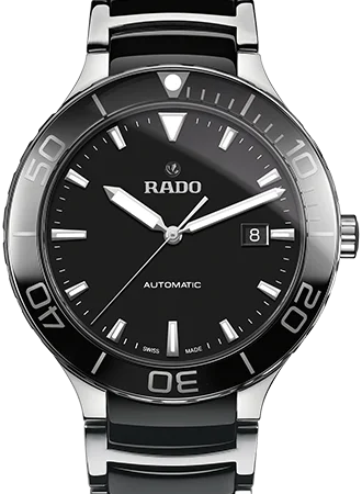 Men's French Made Dress Watches-Centrix Automatic Black Ref. R30002162
