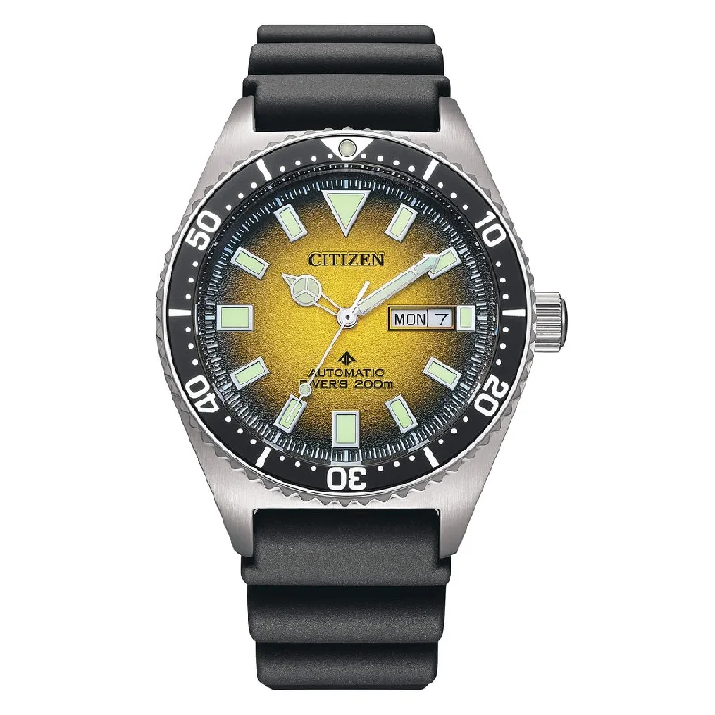 Men's Classic Style Sports Watches-Orologio Citizen Promaster diver's NY0120-01X giallo automatico Men's Classic Style Sports Watches-Orologio Citizen Promaster diver's NY0120-01X giallo automatico