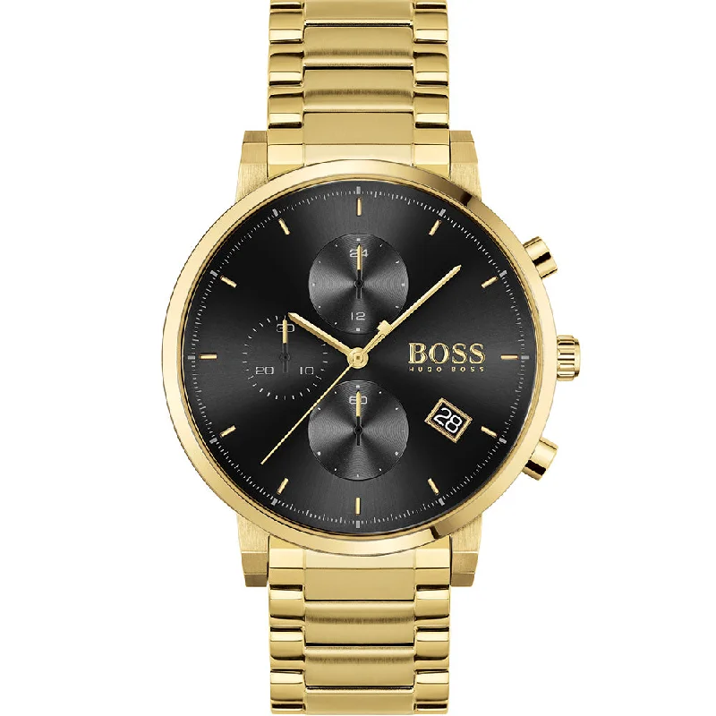 Men's Round Case Digital Watches-Hugo Boss 1513781 Integrity