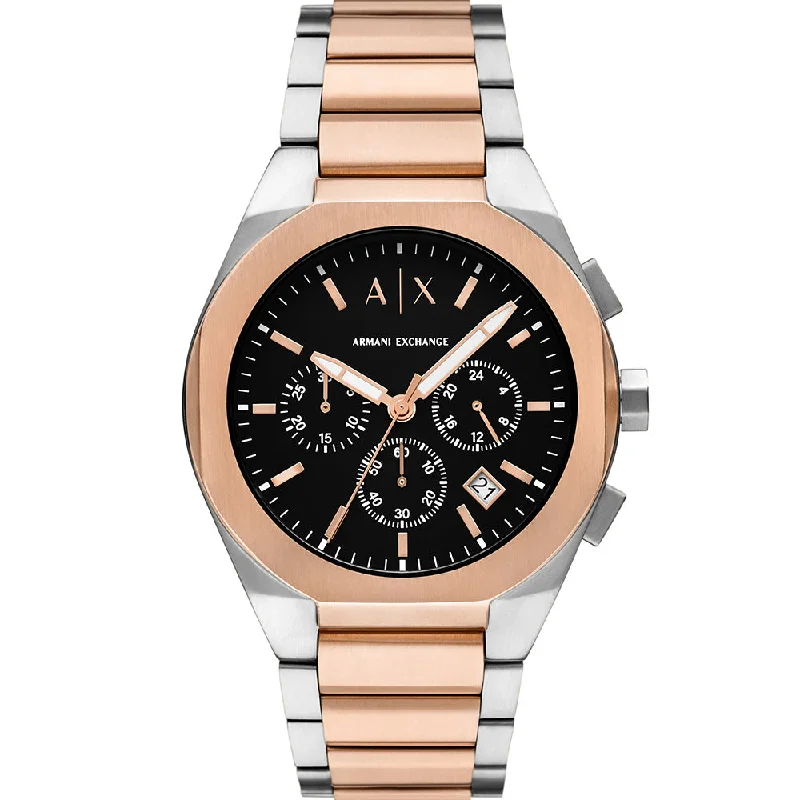 Men's Vintage Design Digital Watches-Armani Exchange Rafael AX4181 Chronograph