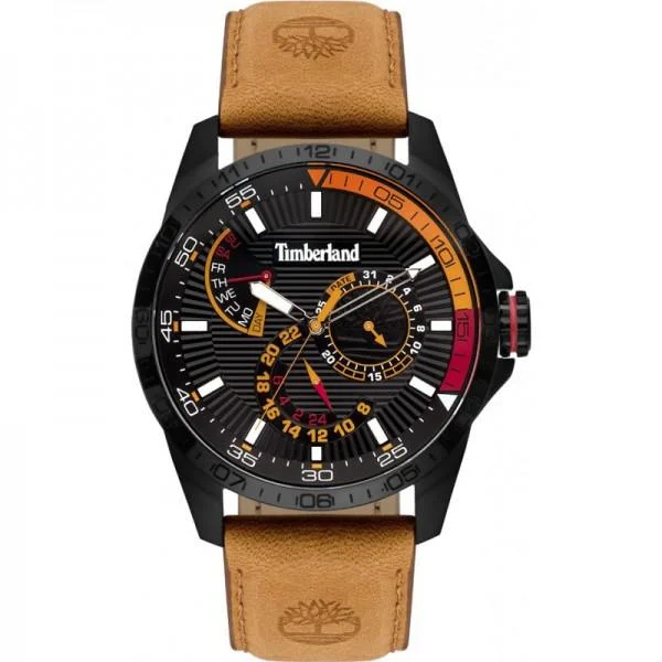 Men's Field Watches Japanese Made Edition-Timberland Oakham Tan Watch Chronograph 15641JSB/02