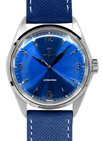 Men's Field Watches Adjustable-Urban Classic Blue - Leather