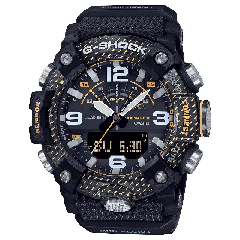 Men's Seasonal Style Men's Sports Watches-Orologio G-Shock Mudmaster GG-B100Y-1AER giallo emergenza Men's Seasonal Style Men's Sports Watches-Orologio G-Shock Mudmaster GG-B100Y-1AER giallo emergenza