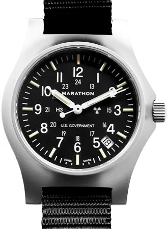 Men's Tactical Sports Watches-GPQ Government Reissue Quartz Ref. WW194015SS-0001