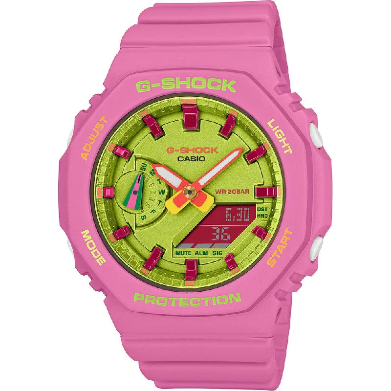 Unisex International Brand Style Watches-Casio G-Shock Ladies Pink Watch GMA-S2100BS-4AER Unisex International Brand Style Watches-Casio G-Shock Ladies Pink Watch GMA-S2100BS-4AER