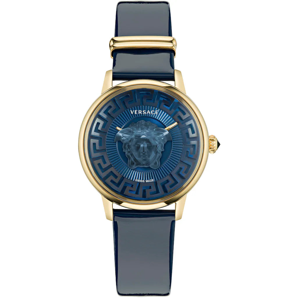 Men's Swiss Watch Limited Edition-Versace Ladies Watch Medusa Alchemy Blue VE6F00223