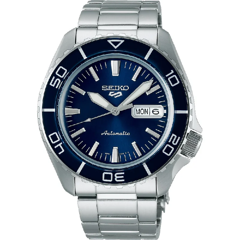 Men's Summer Design Sports Watches-Seiko 5 SRPK97K SKX Suits Style