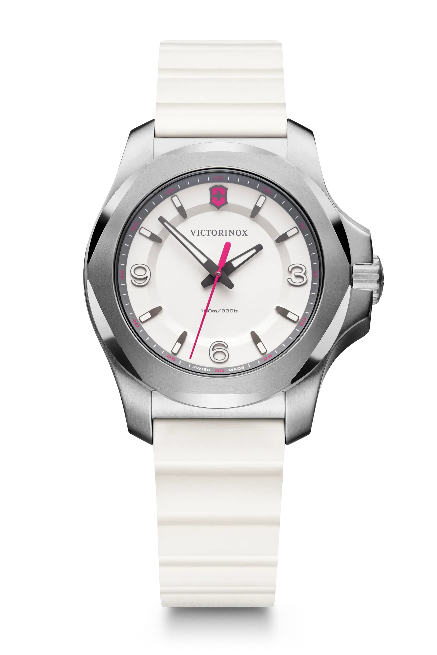 Men's Swiss Watch Summer Edition-Victorinox I.N.O.X. V Ladies' White Watch 241921