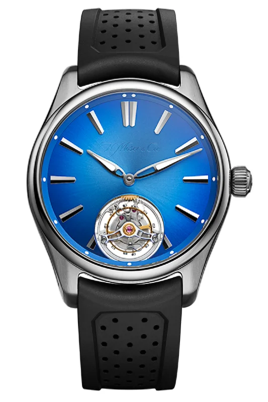 Men's Analog Design Dress Watches-H. Moser & Cie Pioneer Tourbillon 40mm 3804-1208