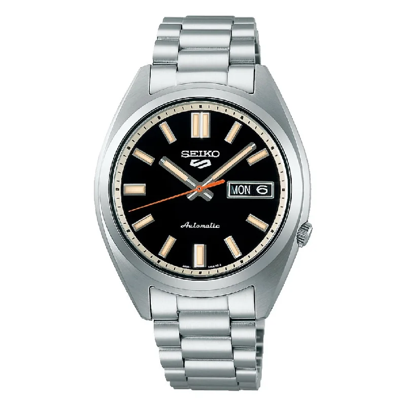 Women's Monogrammed Design Mechanical Watches-Orologio Seiko 5 Sports SRPK89K1 classic series nero riedizione SNXS Women's Monogrammed Design Mechanical Watches-Orologio Seiko 5 Sports SRPK89K1 classic series nero riedizione SNXS