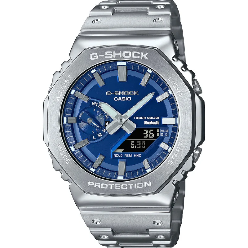 Men's Dive Watches with Deep Sea Rating -G-Shock GMB2100AD-2AD Full Metal Bluetooth Men's Dive Watches with Deep Sea Rating -G-Shock GMB2100AD-2AD Full Metal Bluetooth