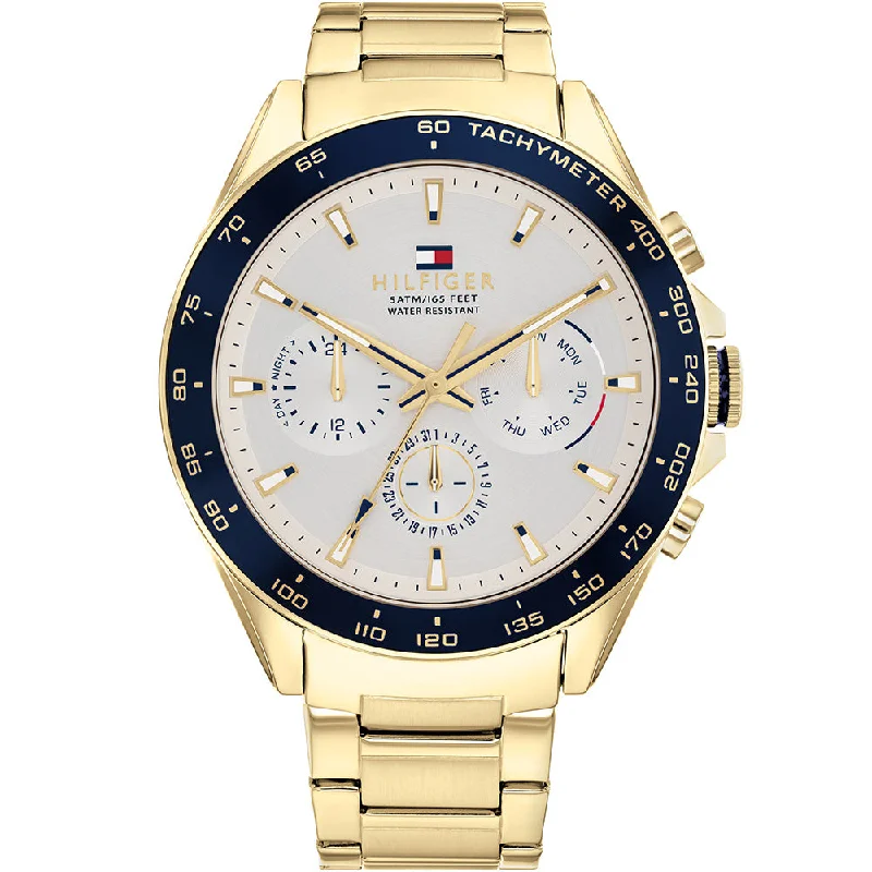 Men's Automatic Wind Style Digital Watches-Tommy Hilfiger Owen 1791969 Multi-Function