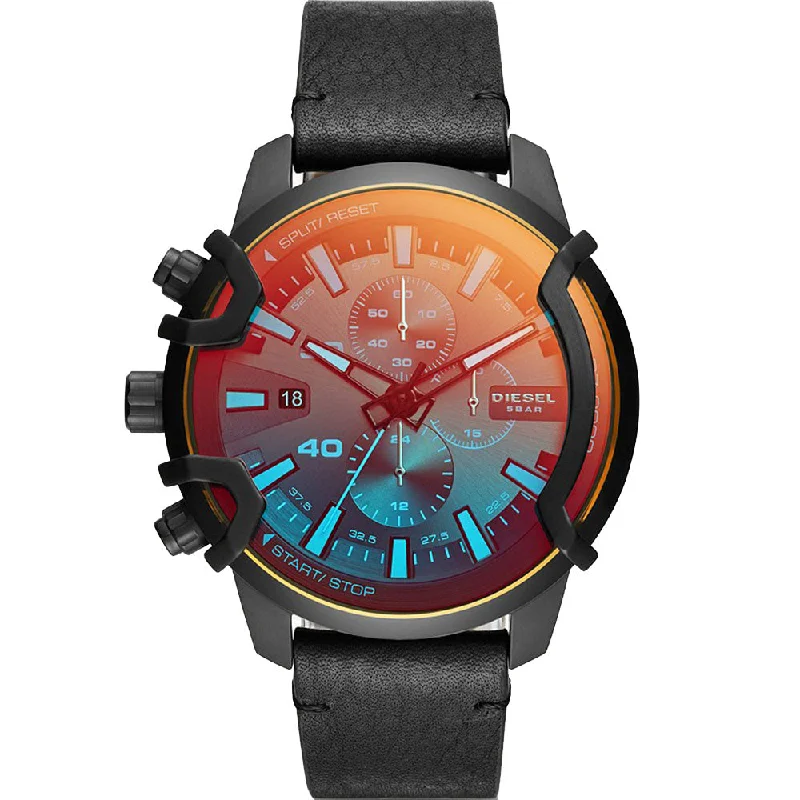 Men's Retro Style Men's Digital Watches-Diesel DZ4519 Griffed Chronograph