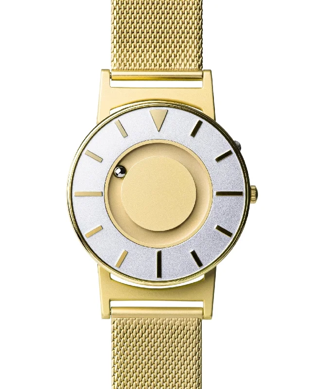 Men's Swiss Special Edition-Eone Bradley 40mm Unisex Watch Gold Mesh