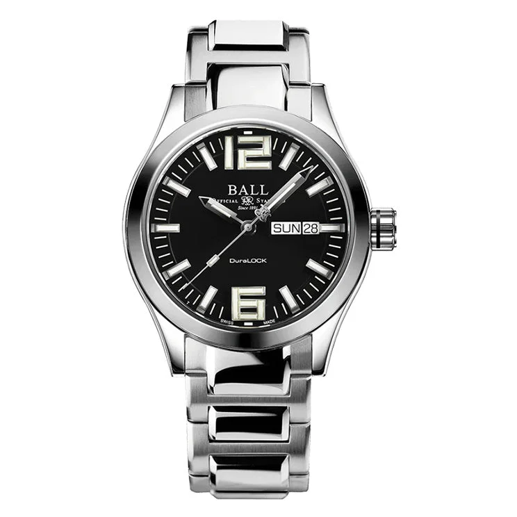 Men's Swiss Monogrammed Edition-Ball Men's Watch Engineer III King Black NM2026C-S12A-BK Men's Swiss Monogrammed Edition-Ball Men's Watch Engineer III King Black NM2026C-S12A-BK