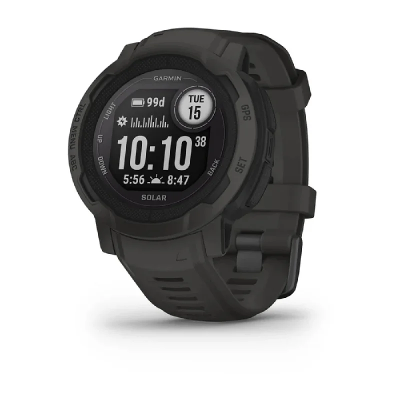 Men's German Made Style Sports Watches-Orologio Garmin Instinct 2 Solar graphite 010-02627-00 Men's German Made Style Sports Watches-Orologio Garmin Instinct 2 Solar graphite 010-02627-00