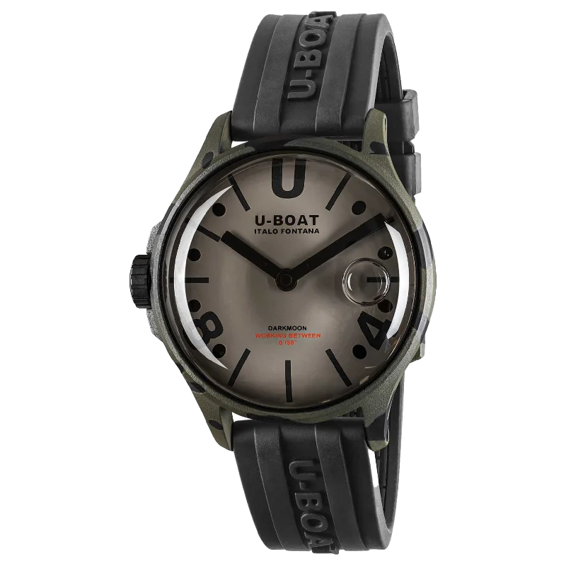 Men's Swiss New Year's Eve Edition-U-Boat Men's Watch Darkmoon 40mm Camouflage Grey 9551