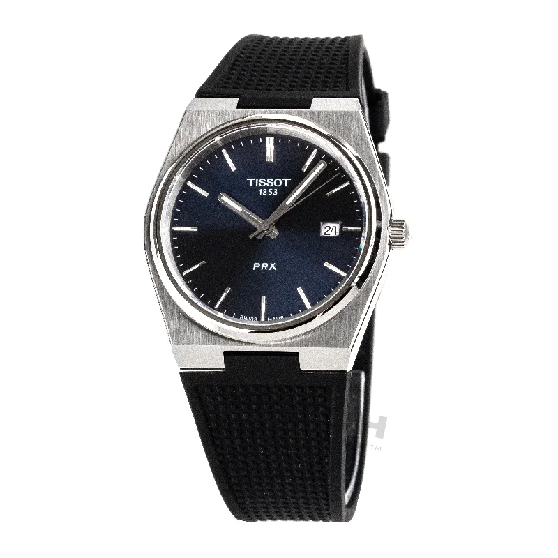 Men's Swiss Birthday Edition-Tissot PRX 40mm Men's Blue Watch T1374101704100
