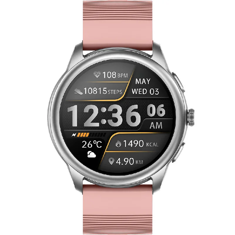 Mens Handmade Style Smart Watches-Active Pro Call+ Connect Smart Watch Box Set with 3 Band Options Silver Mens Handmade Style Smart Watches-Active Pro Call+ Connect Smart Watch Box Set with 3 Band Options Silver